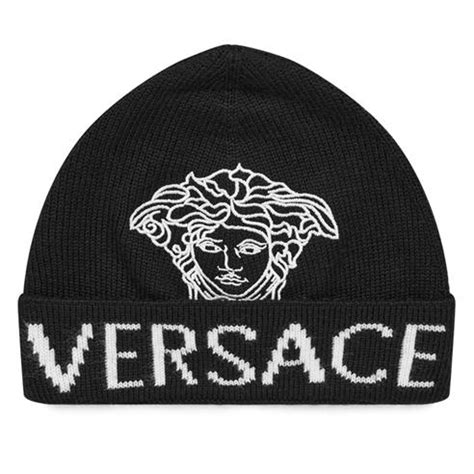 cape versace|Versace hats.